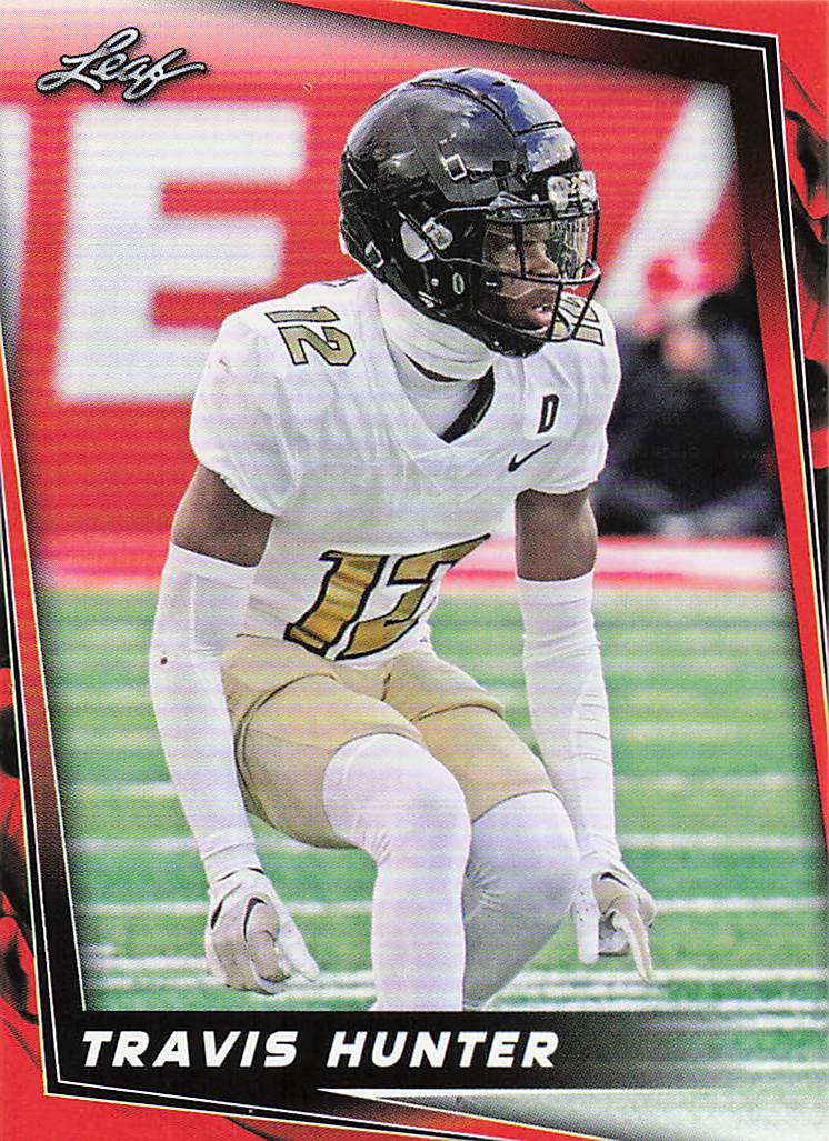 2024 Leaf Red Travis Hunter #41