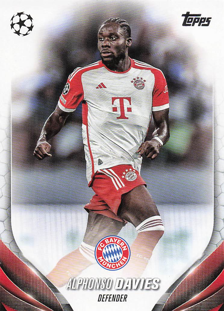 2023-24 Topps UEFA Club Competitions Alphonso Davies #4