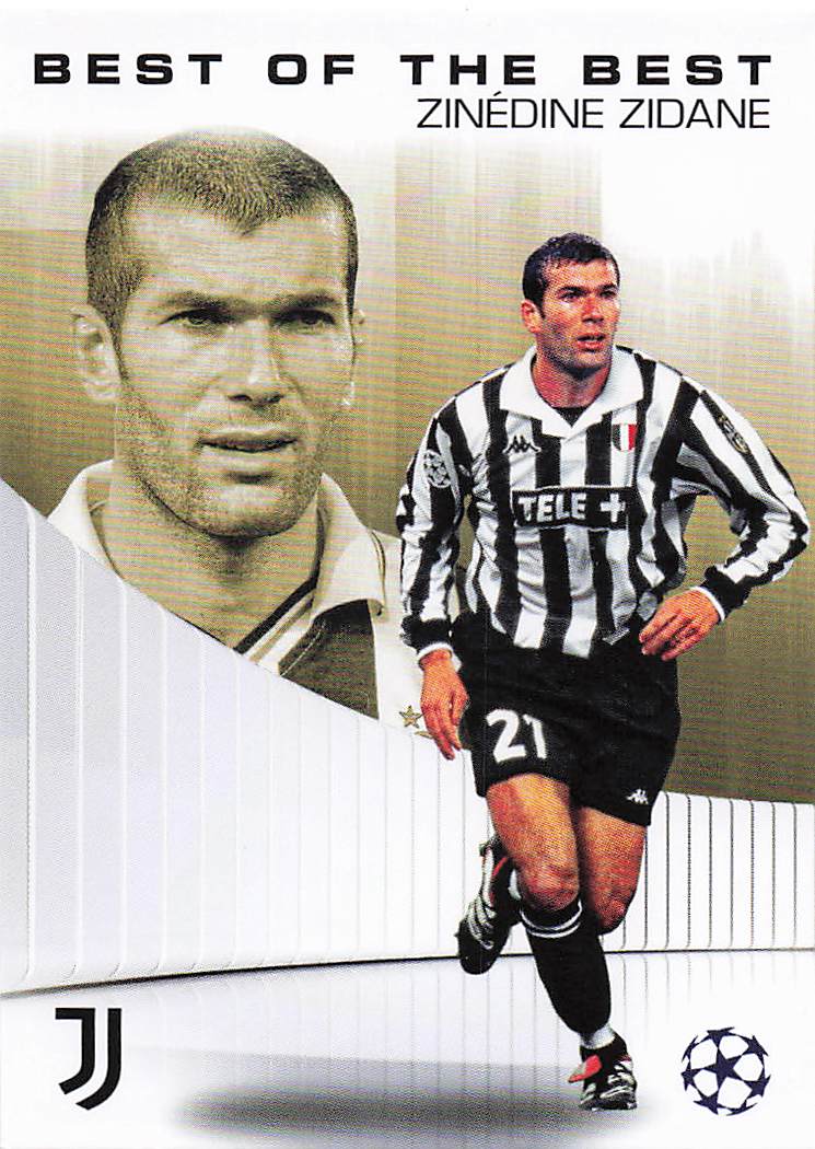 2024-25 Topps UEFA Club Competitions Best of the Best Zinedine Zidane #BOTB-10