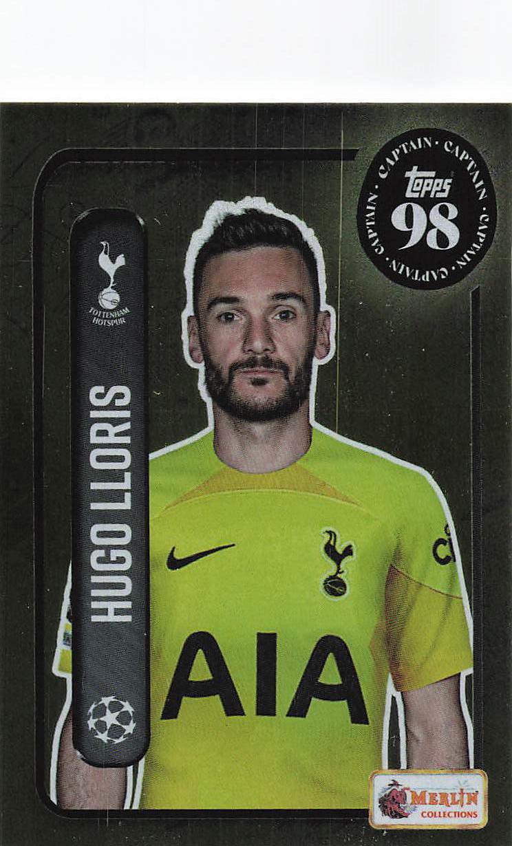 2022-23 Topps Merlin's Heritage 98 UCL Hugo Lloris #138