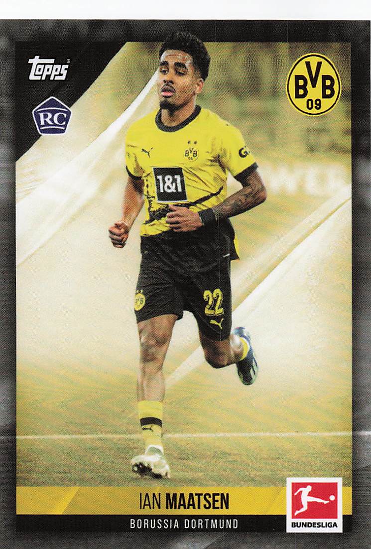 2023-24 TOPPS Stars of the Season Bundesliga Ian Maatsen RC