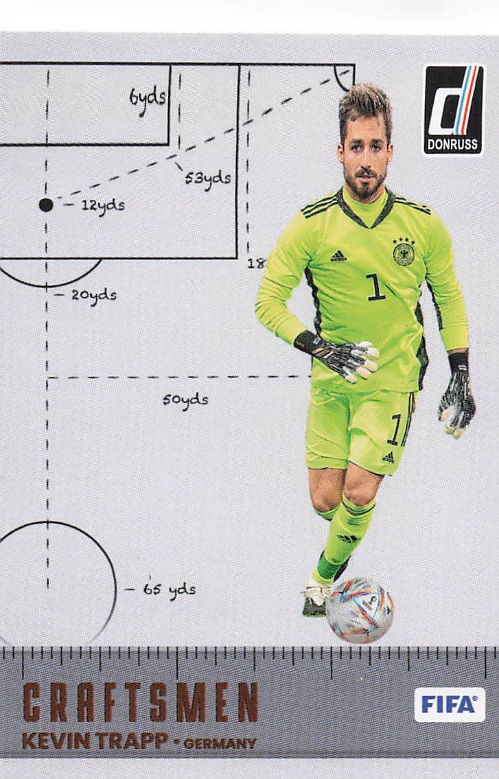 2022-23 Panini Donruss Craftsmen Kevin Trapp #15