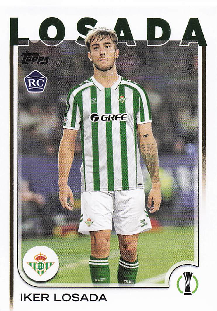 2024-25 Topps UEFA Club Competitions Iker Losada #19 RC
