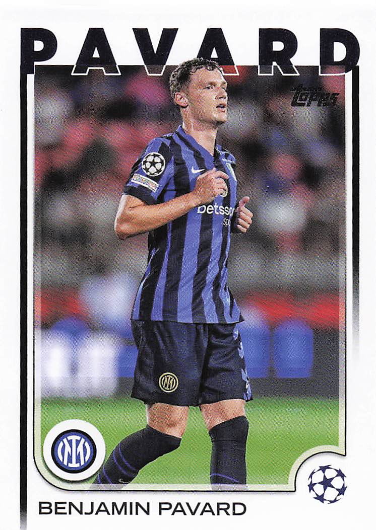 2024-25 Topps UEFA Club Competitions Benjamin Pavard #20