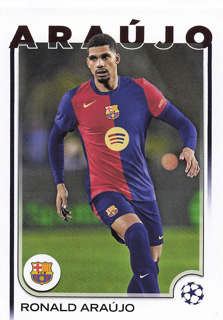 2024-25 Topps UEFA Club Competitions Ronaldo Araujo #24