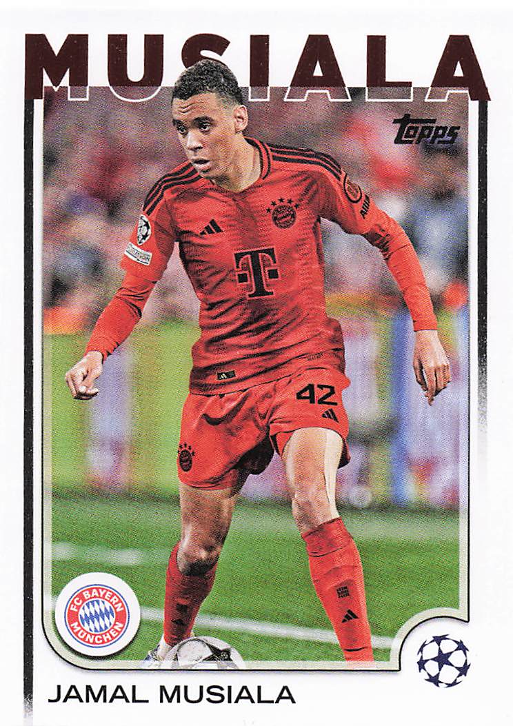 2024-25 Topps UEFA Club Competitions Jamal Musiala #42