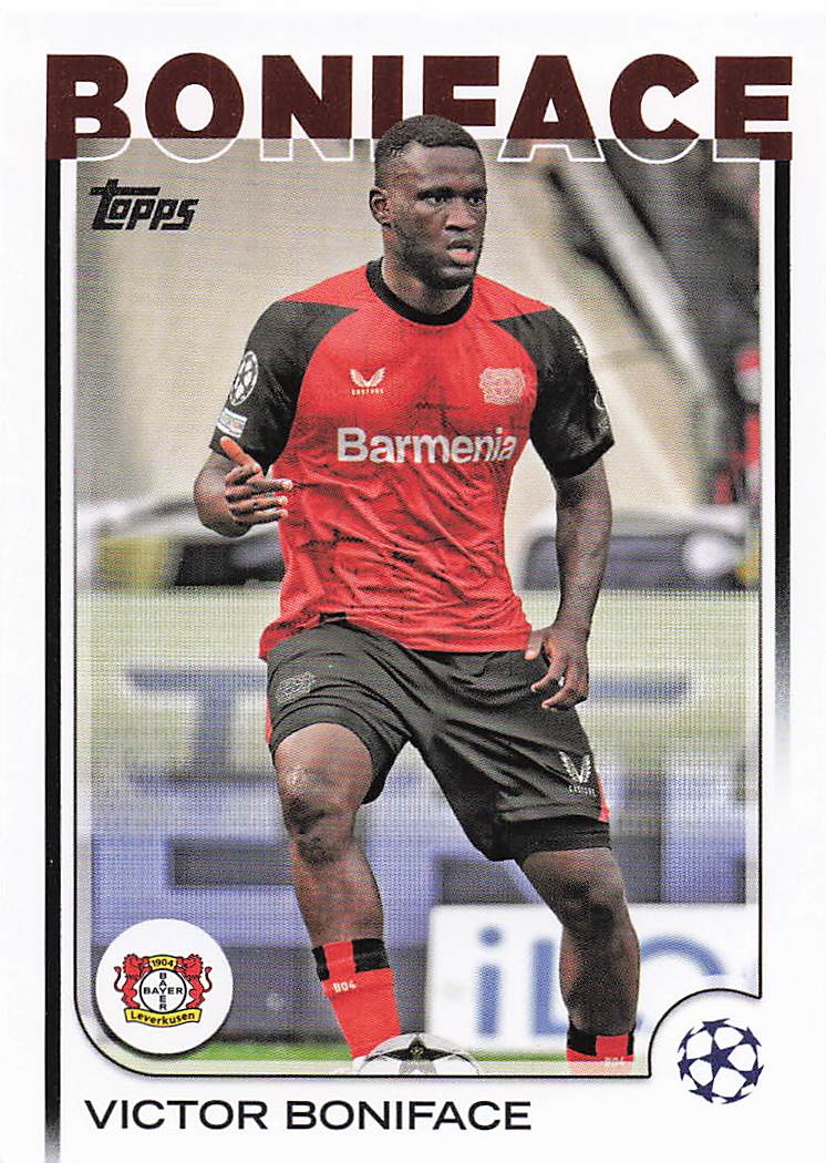 2024-25 Topps UEFA Club Competitions Victor Boniface #54