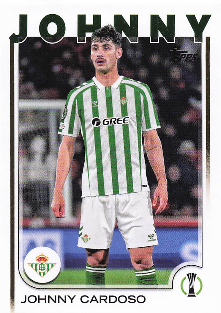 2024-25 Topps UEFA Club Competitions Johnny Cardoso #84