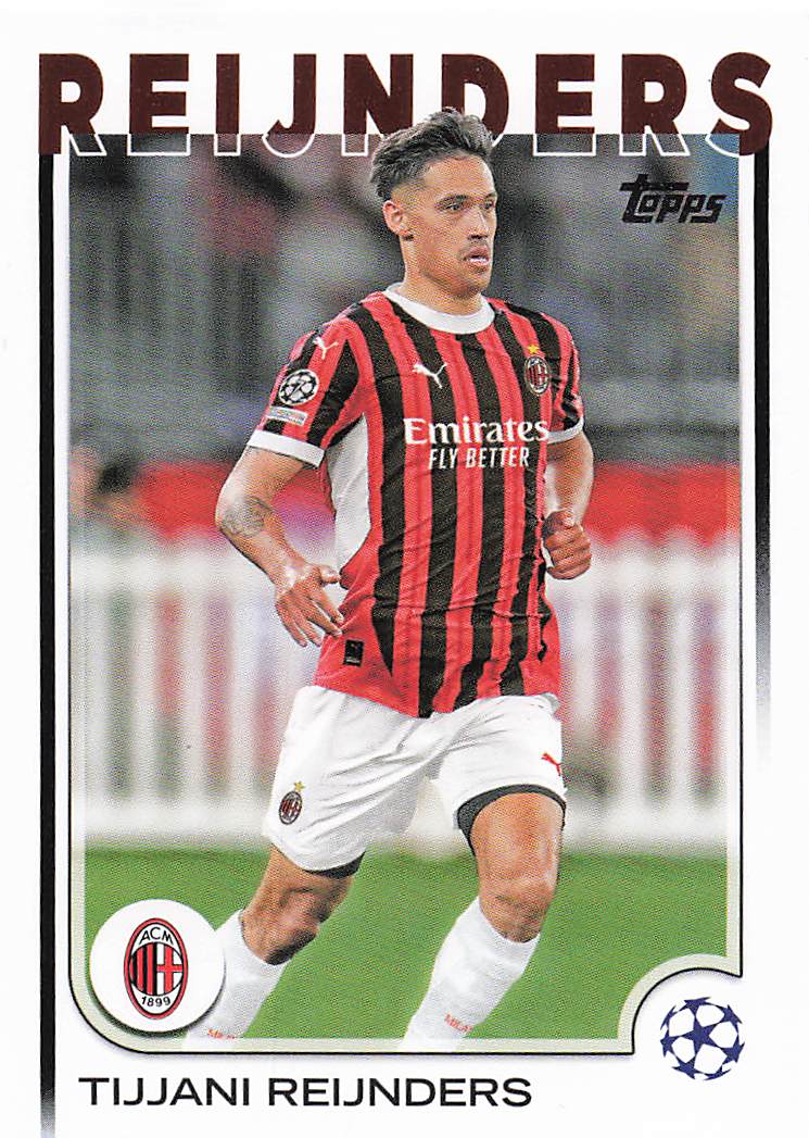 2024-25 Topps UEFA Club Competitions Tijjani Reijnders #139