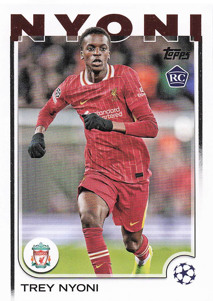 2024-25 Topps UEFA Club Competitions Trey Nyoni #190 RC