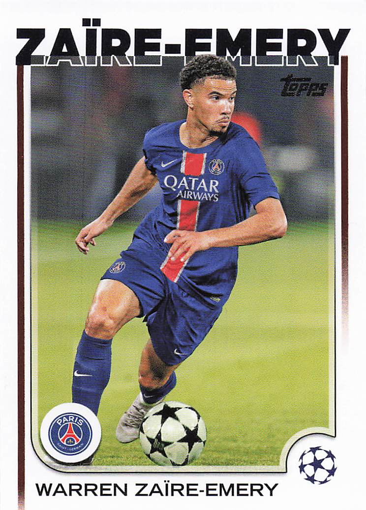 2024-25 Topps UEFA Club Competitions Warren Zaire-Emery #197
