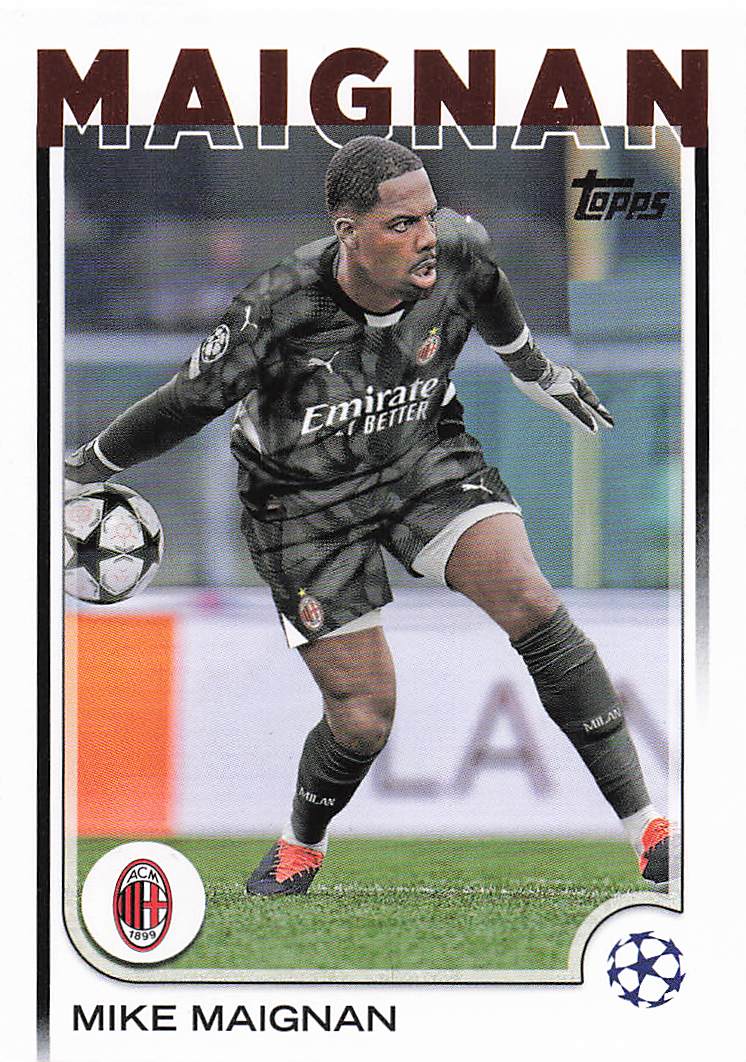 2024-25 Topps UEFA Club Competitions Mike Maignan #198