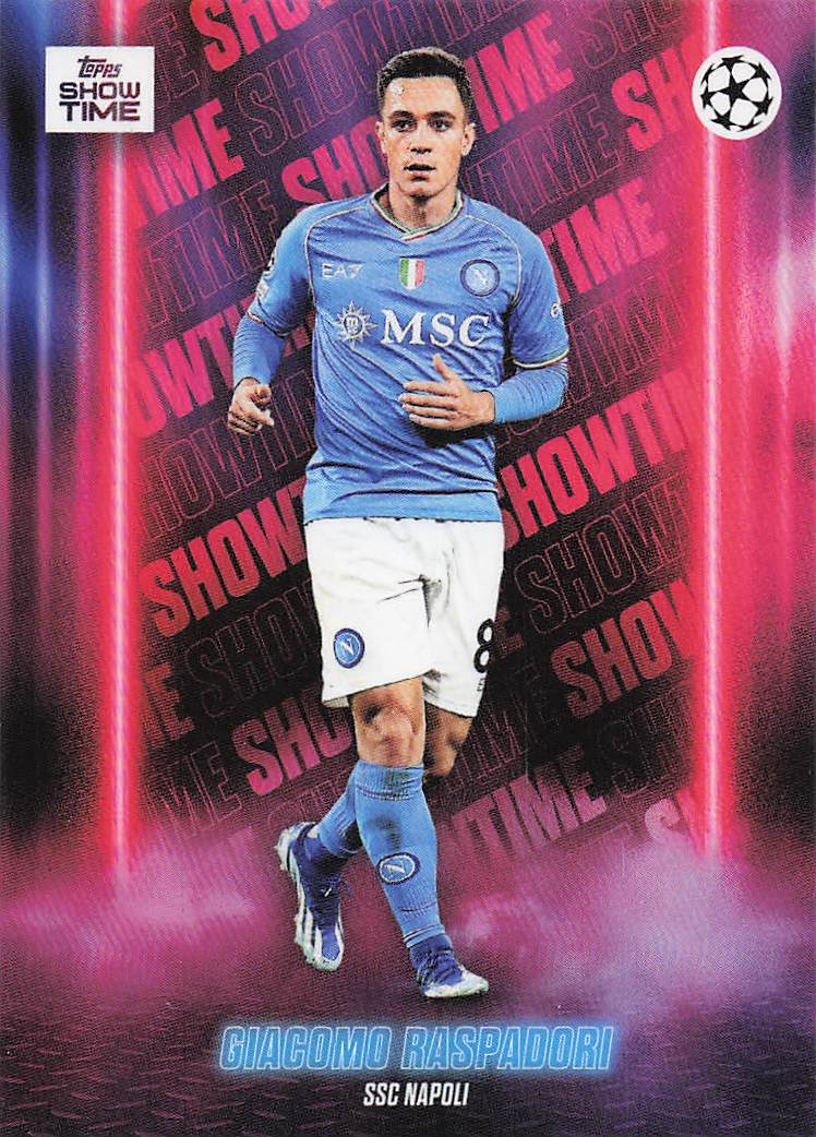 2023-24 Topps Showtime Giacomo Raspadori