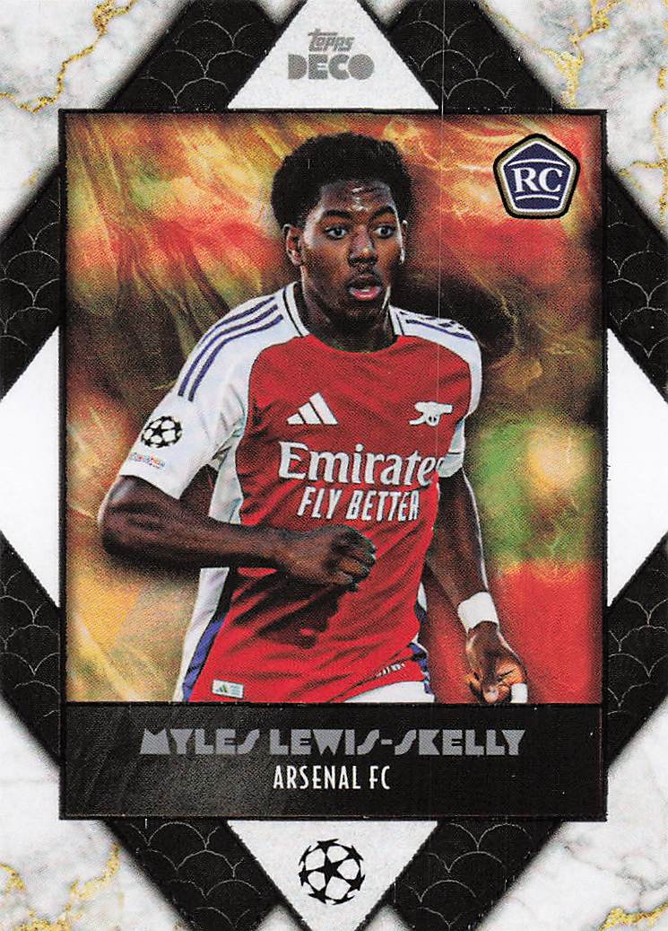 2024-25 Topps Deco UEFA Club Competitions Myles Lewis-Skelly RC