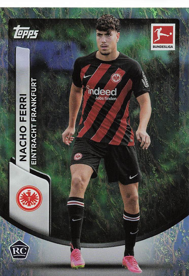 2023-24 Topps Bundesliga Jade Edition Nacho Ferri #35
