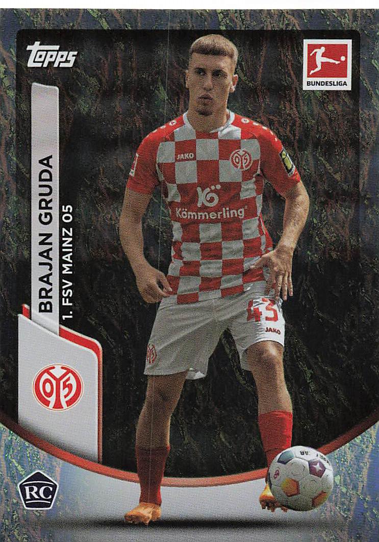 2023-24 Topps Bundesliga Jade Edition Brajan Gruda #74