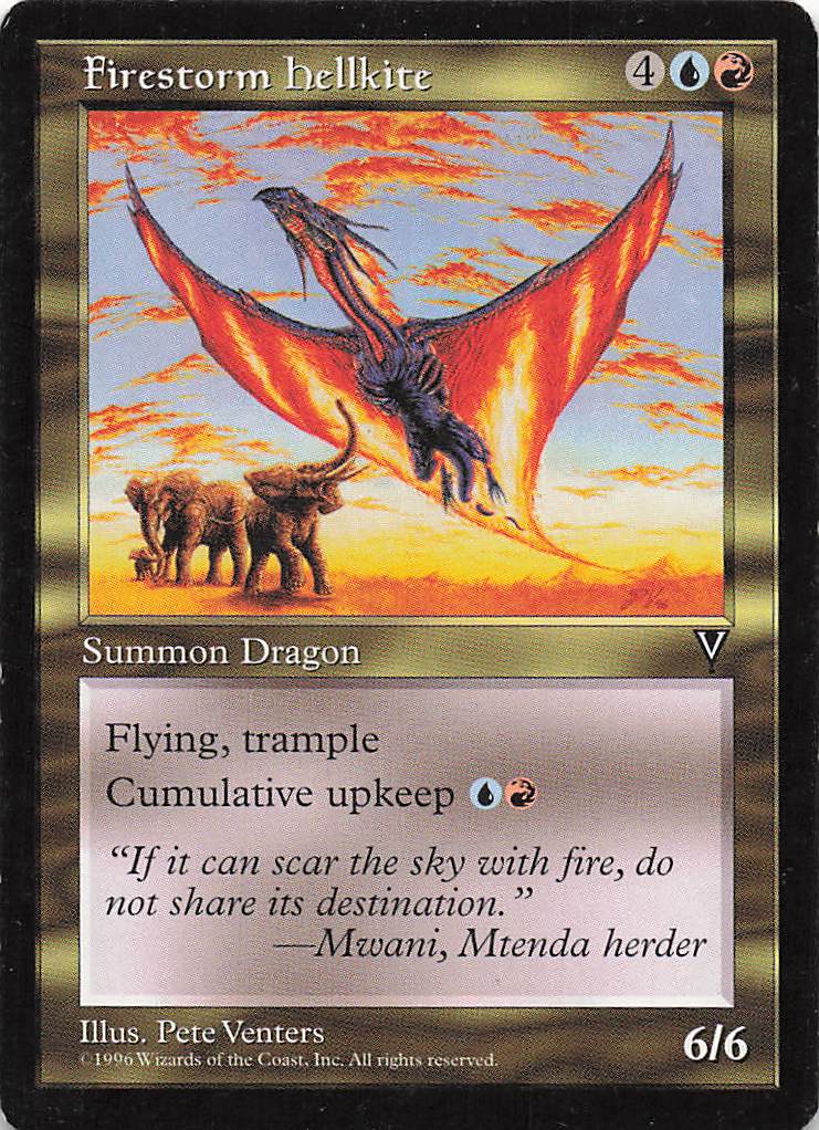 Magic The Gathering: Visions EN: Firestorm Hellkite