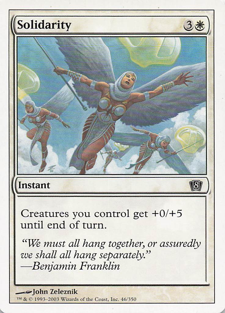 Magic The Gathering: 8th Edition EN: #46 Solidarity