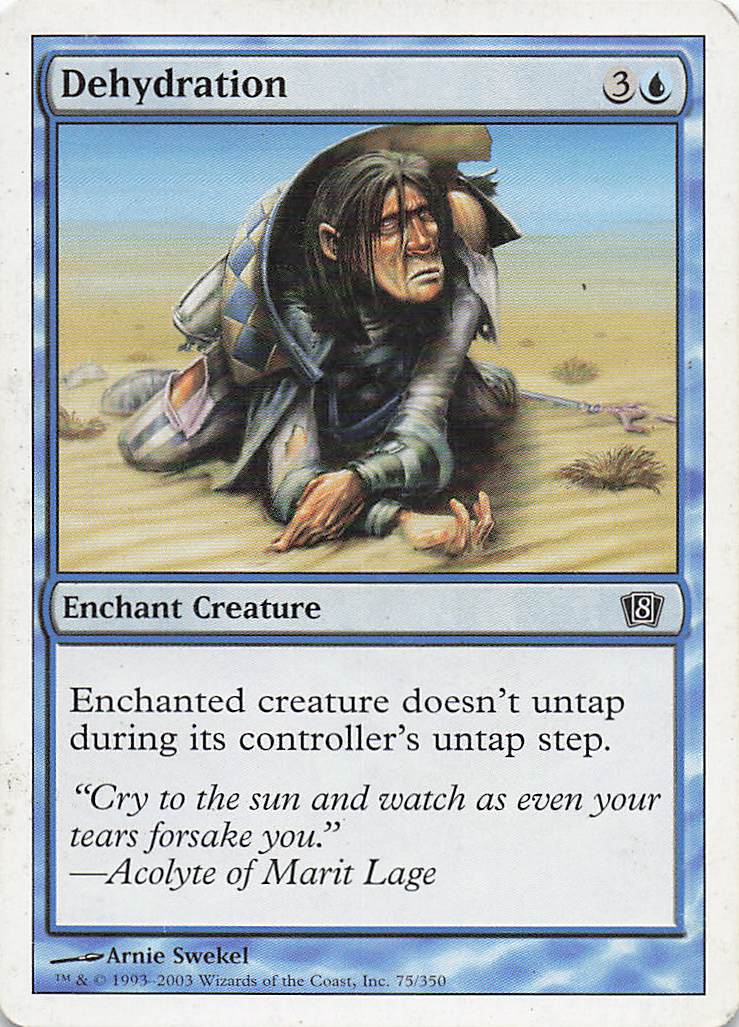 Magic The Gathering: 8th Edition EN: #75 Dehydration