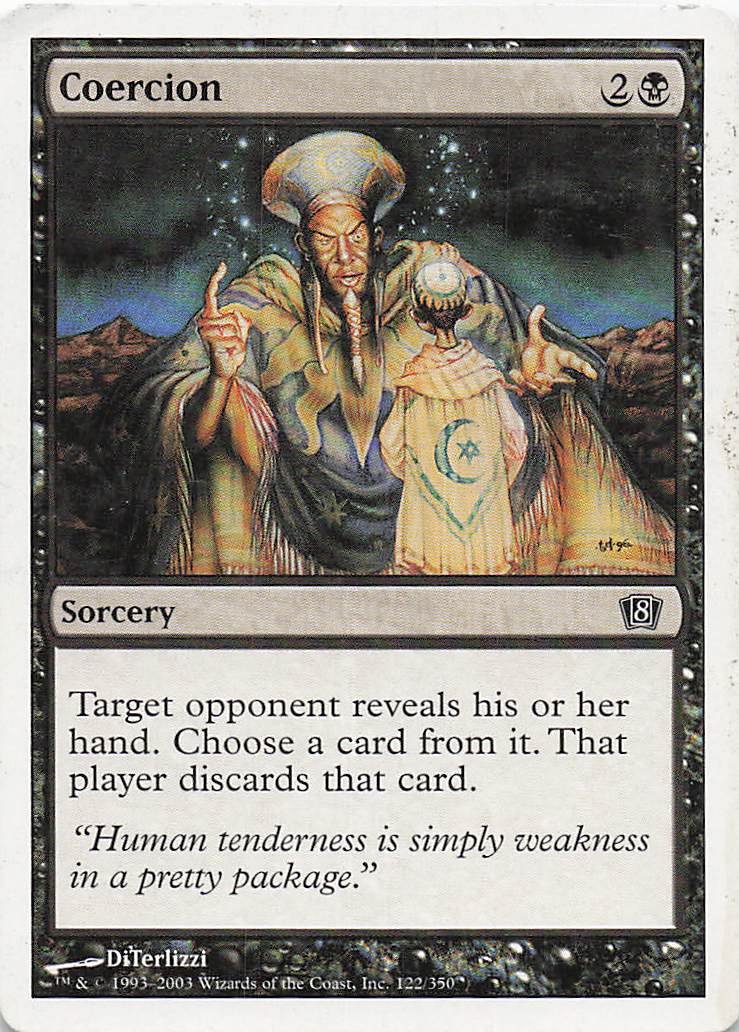 Magic The Gathering: 8th Edition EN: #122 Coercion