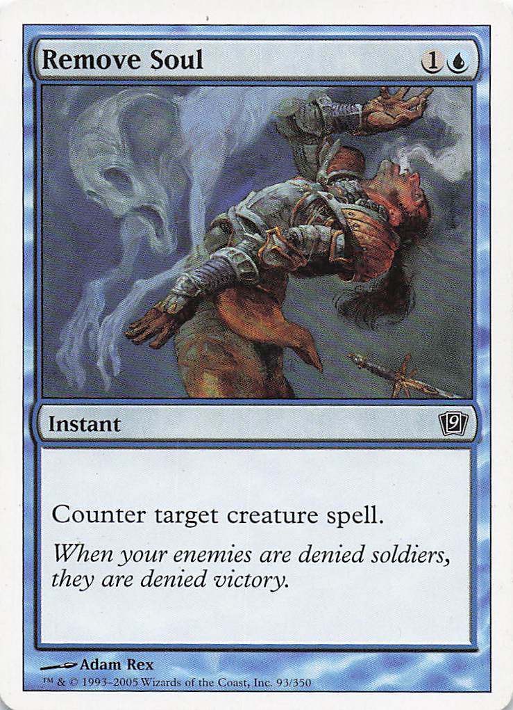 Magic The Gathering: 9th Edition EN: #93 Remove Soul