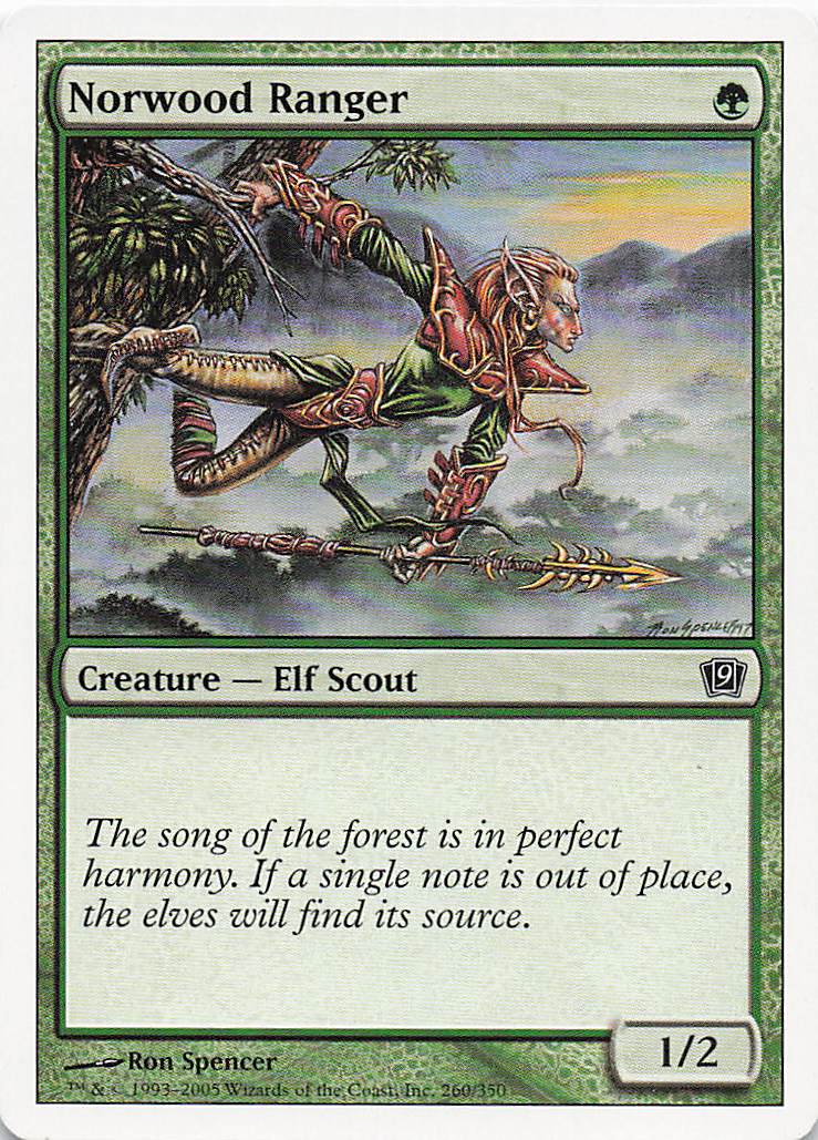 Magic The Gathering: 9th Edition EN: #260 Norwood Ranger