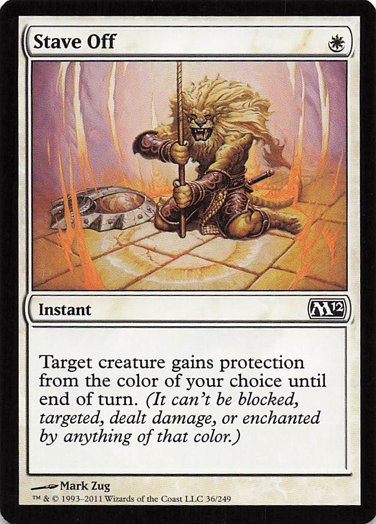 Magic The Gathering: Magic 2012 EN: #36 Stave Off