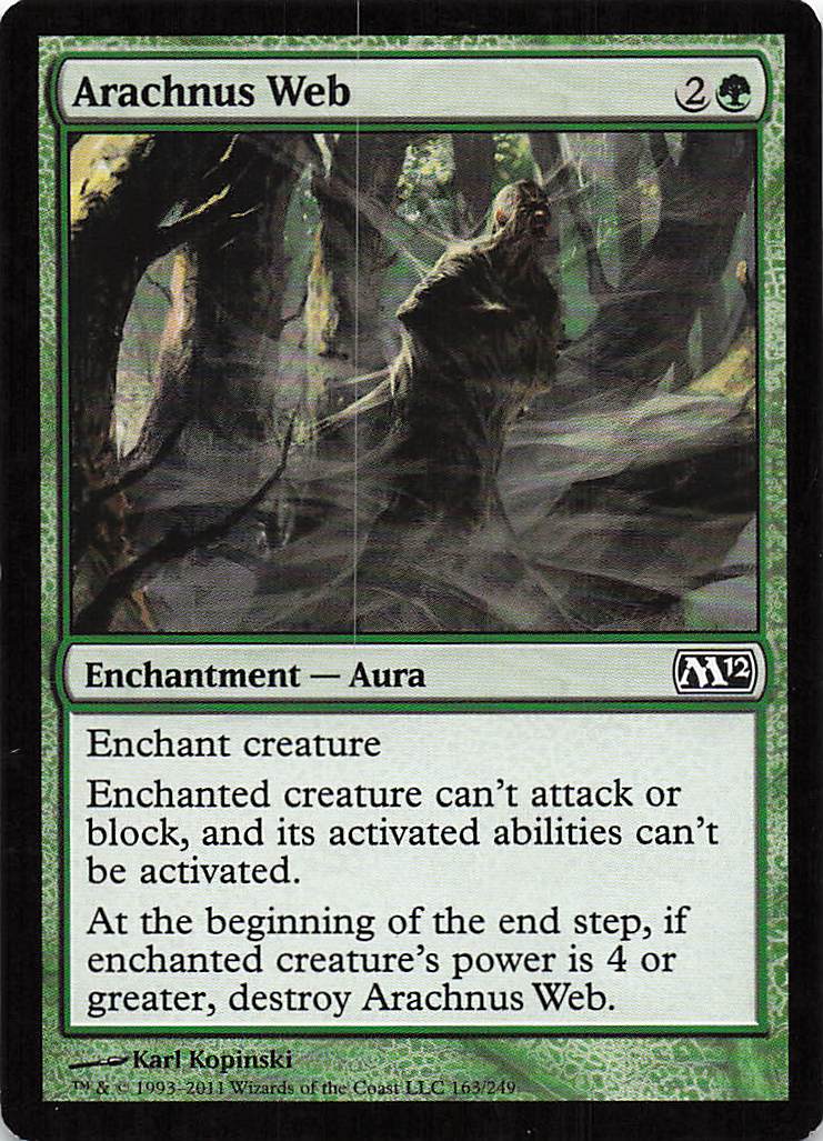 Magic The Gathering: Magic 2012 EN: #163 Arachnus Web