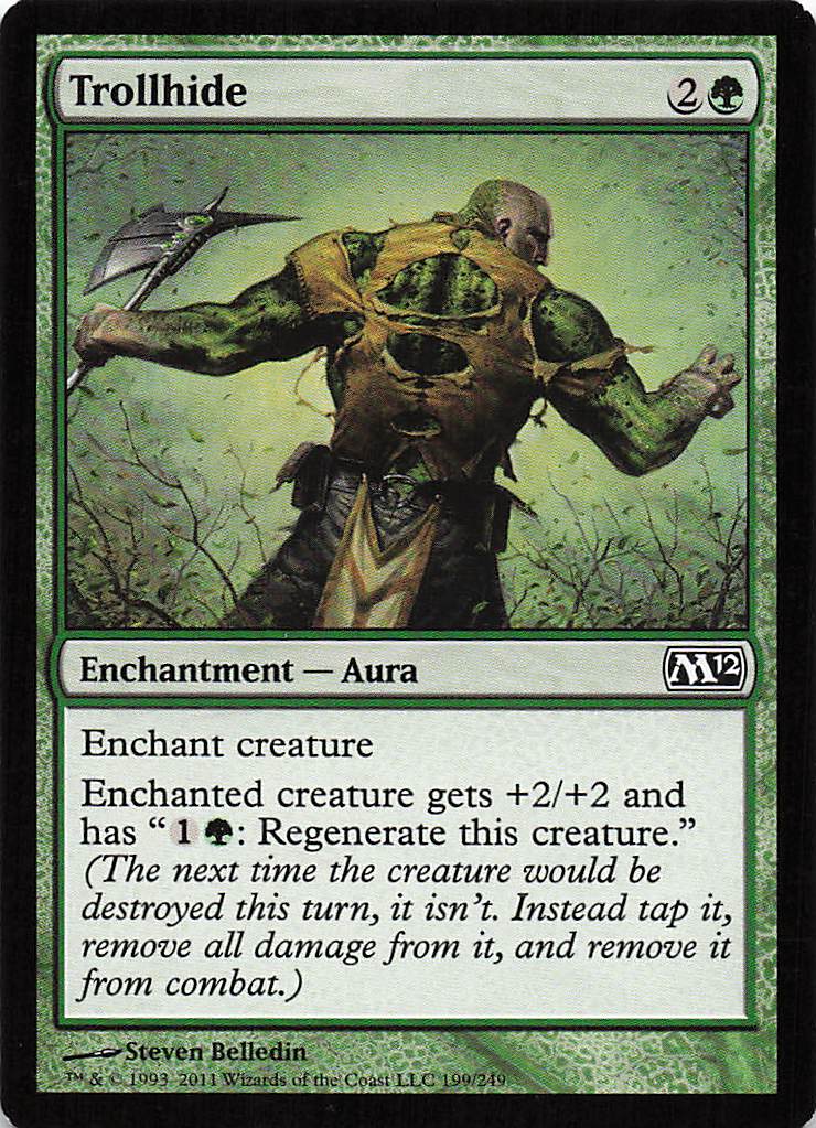 Magic The Gathering: Magic 2012 EN: #199 Trollhide