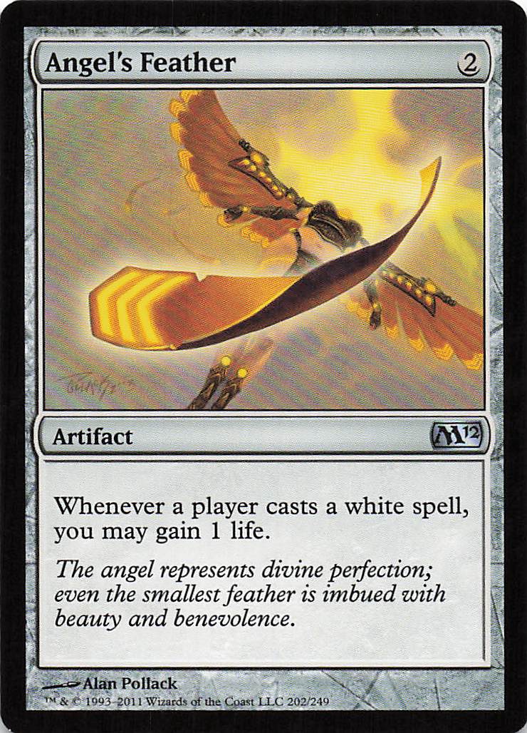 Magic The Gathering: Magic 2012 EN: #202 Angel's Feather