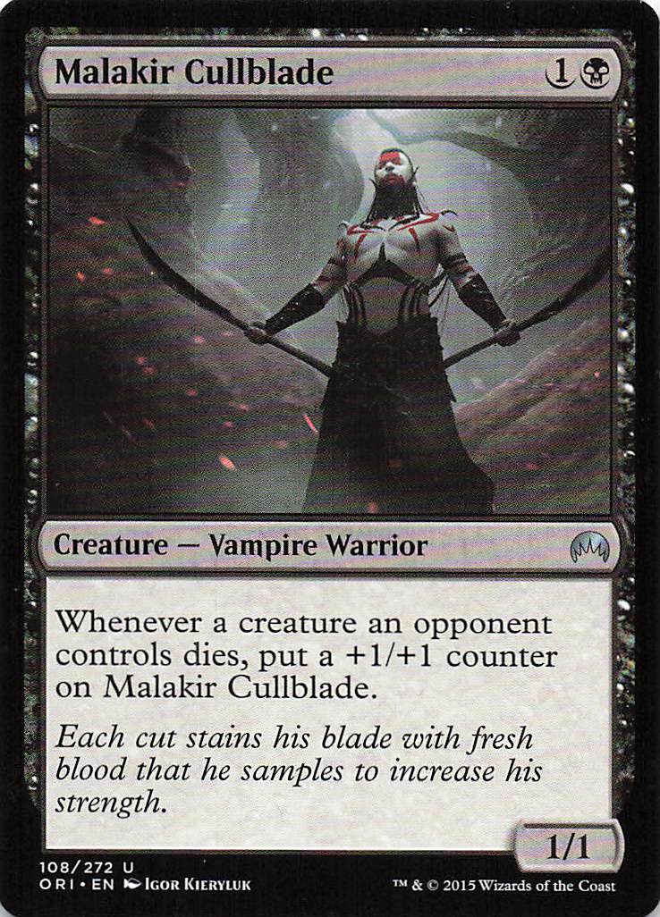 Magic The Gathering: Magic Origins EN: #108 Malakir Cullblade