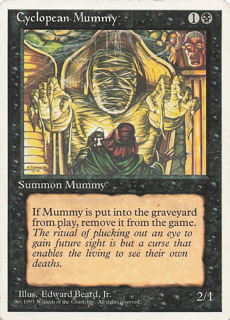 Magic The Gathering: Fourth Edition EN: Cyclopean Mummy