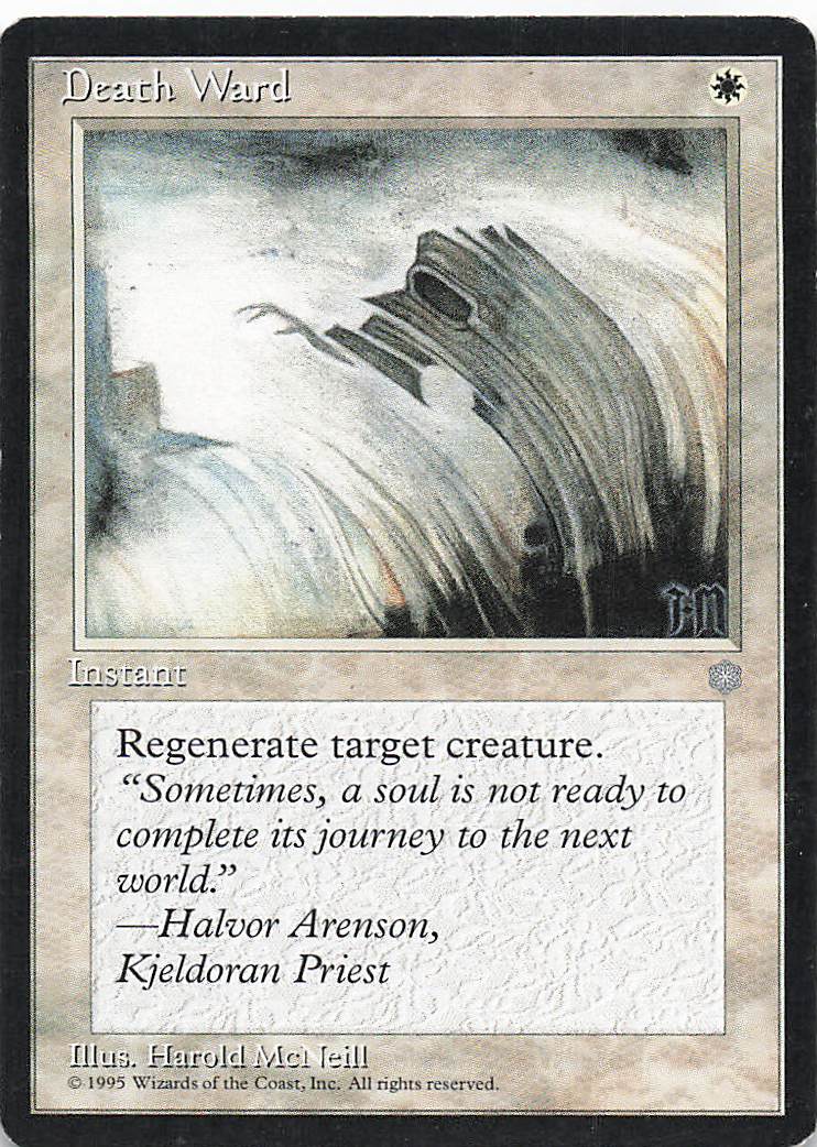 Magic The Gathering: Ice Age EN: Death Ward
