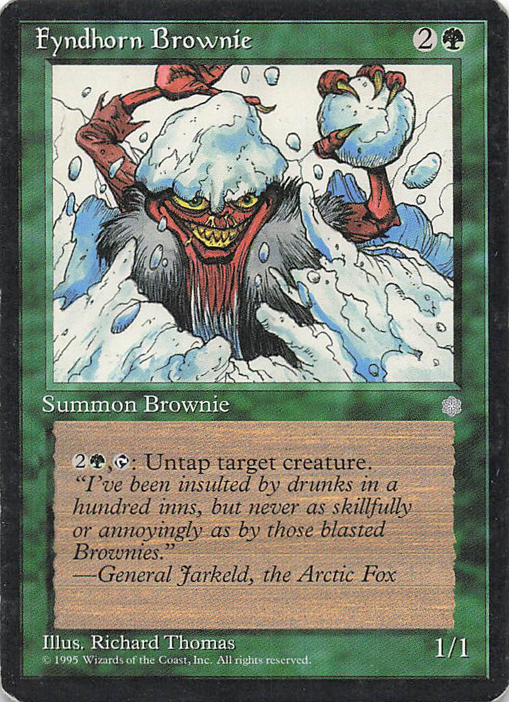 Magic The Gathering: Ice Age EN: Fyndhorn Brownie