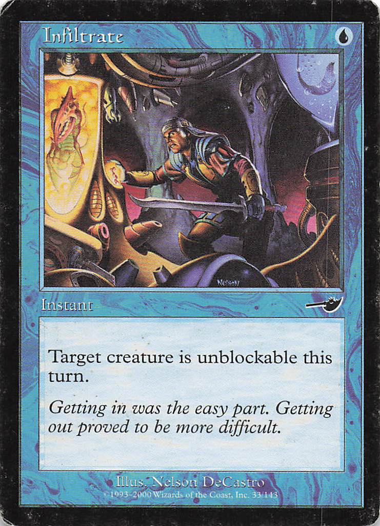 Magic The Gathering: Nemesis EN: #33 Infiltrate