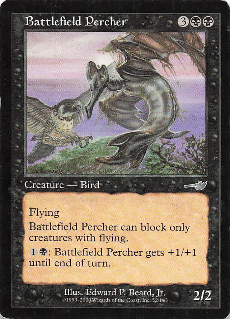 Magic The Gathering: Nemesis EN: #52 Battlefield Percher