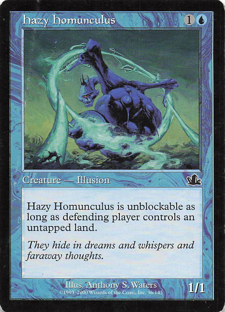 Magic The Gathering: Prophecy EN: #36 Hazy Homunculus