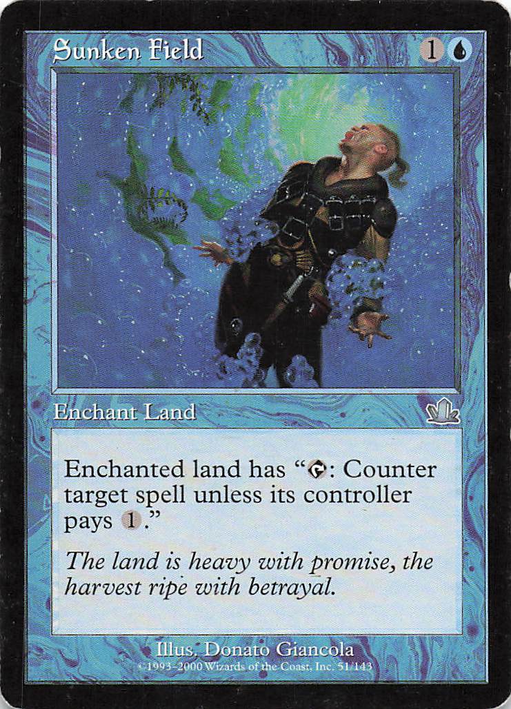 Magic The Gathering: Prophecy EN: #51 Sunken Field