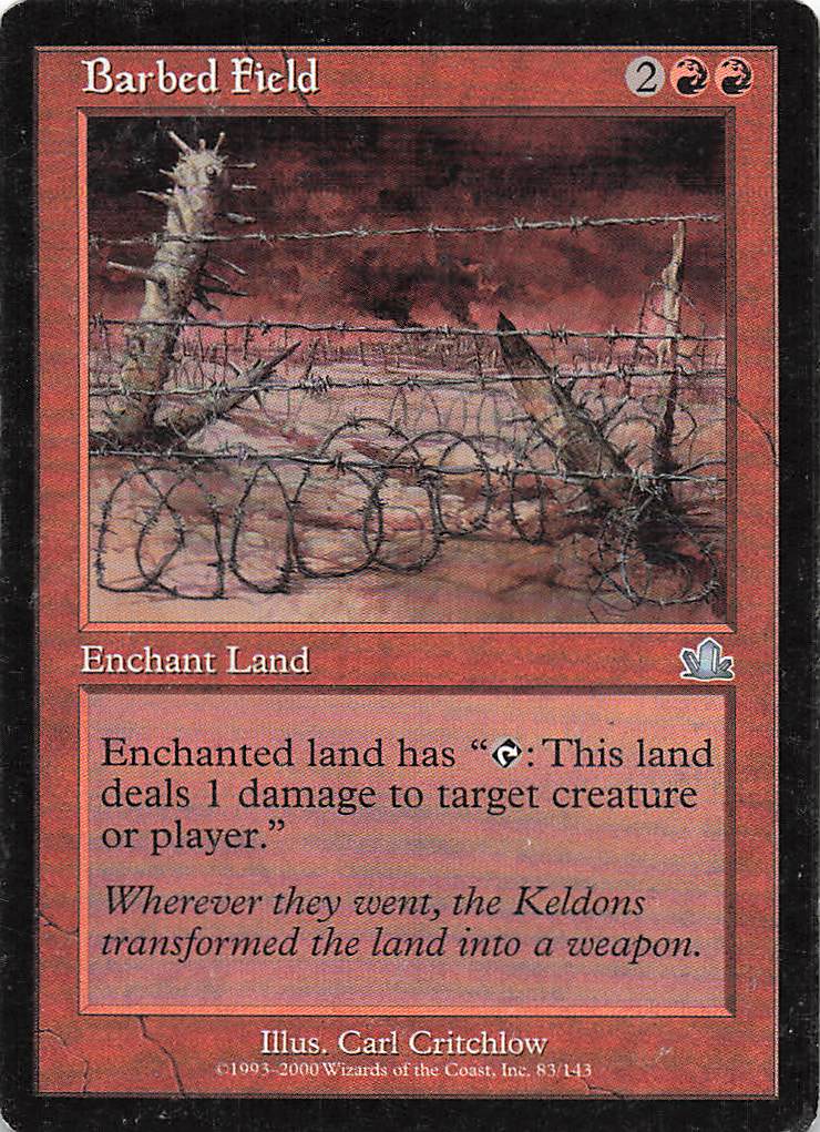Magic The Gathering: Prophecy EN: #83 Barbed Field