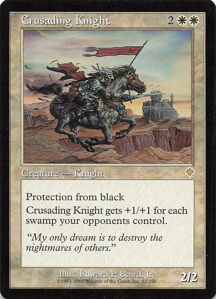 Magic The Gathering: Invasion EN: #12 Crusading Knight