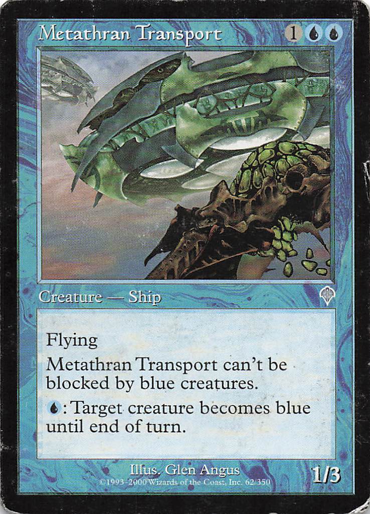 Magic The Gathering: Invasion EN: #62 Metathran Transport