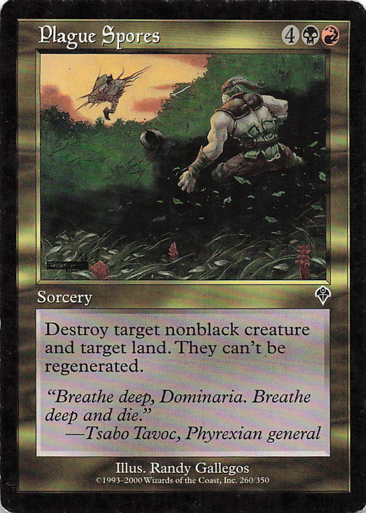 Magic The Gathering: Invasion EN: #260 Plague Spores