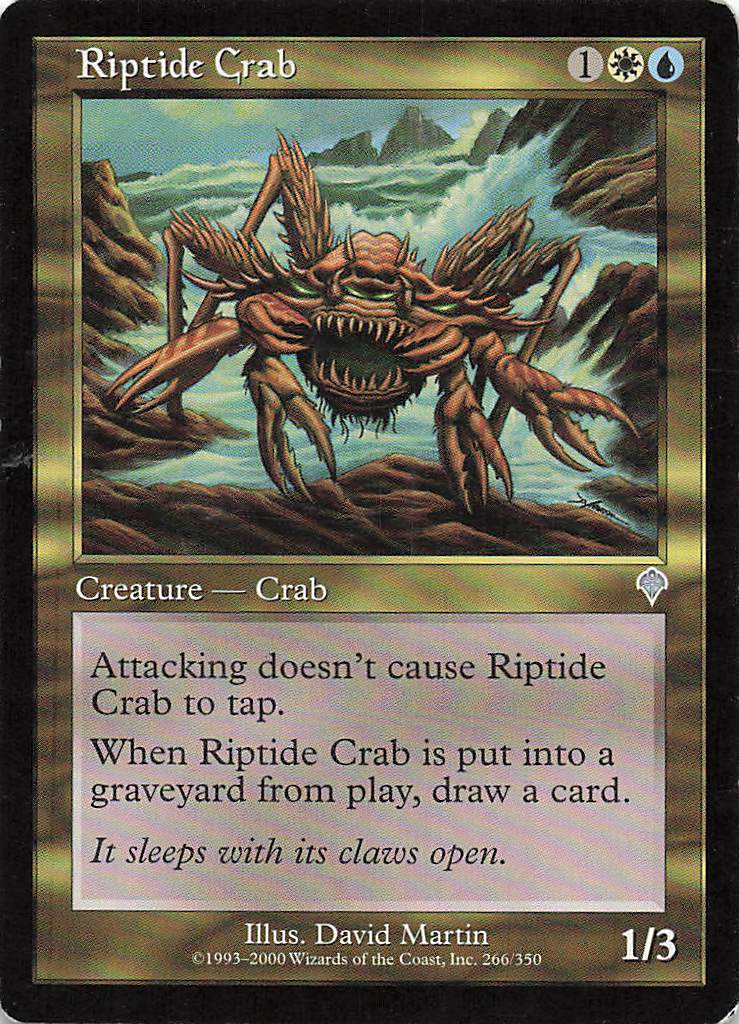 Magic The Gathering: Invasion EN: #266 Riptide Crab