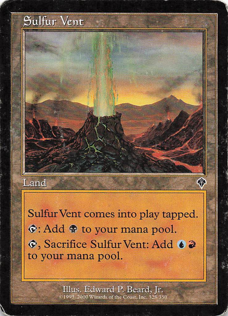Magic The Gathering: Invasion EN: #328 Sulfur Vent