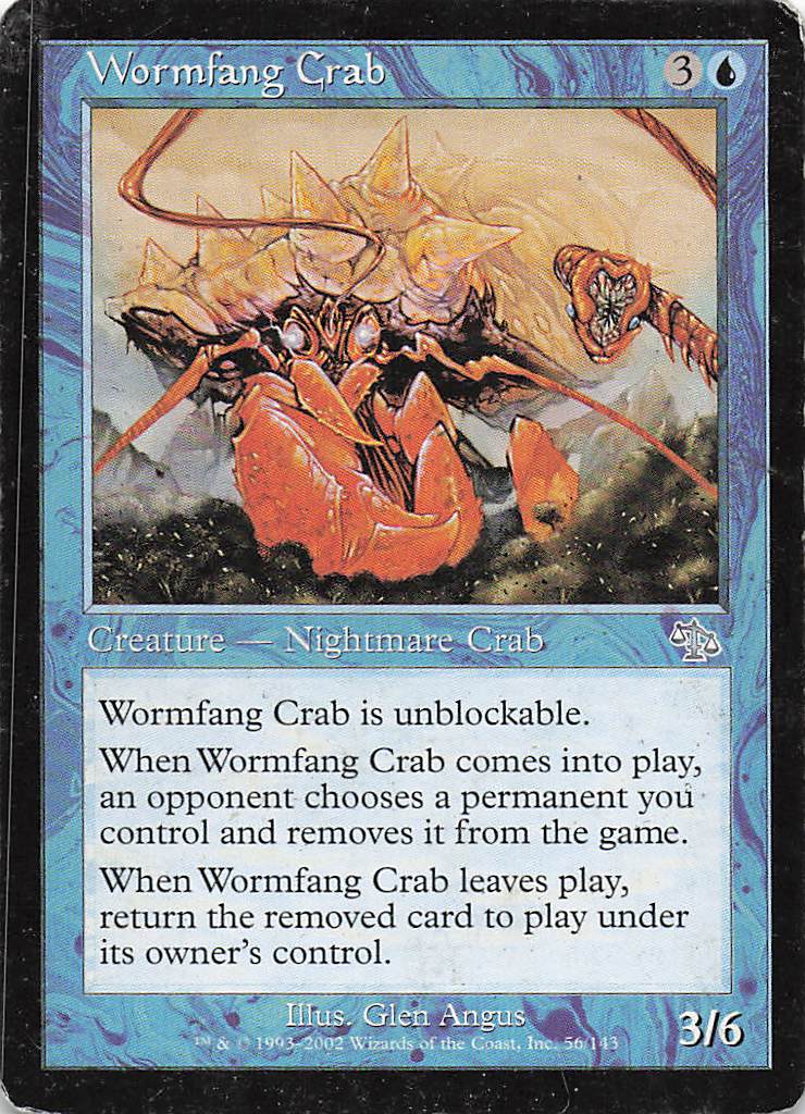 Magic The Gathering: Judgement EN: #56 Wormfang Crab