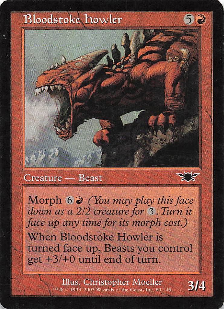 Magic The Gathering: Legions EN: #89 Bloodstoke Howler