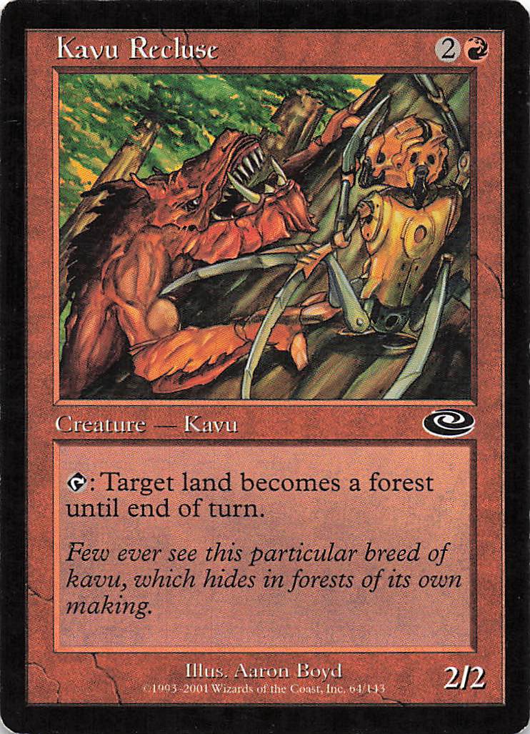 Magic The Gathering: Planeshift EN: #64 Kavu Recluse