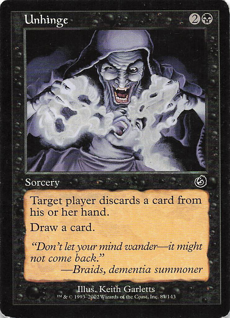 Magic The Gathering: Torment EN: #87 Unhinge