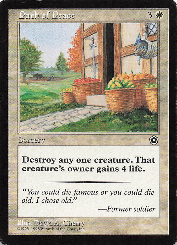 Magic The Gathering: Portal Second Age EN: Path of Peace