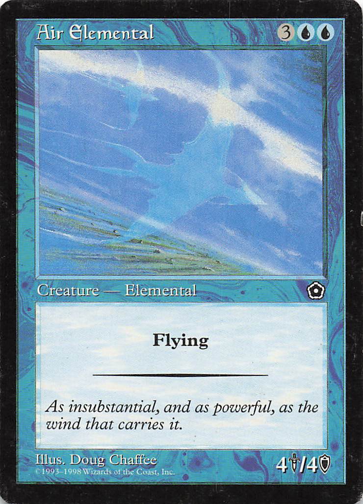 Magic The Gathering: Portal Second Age EN: Air Elemental